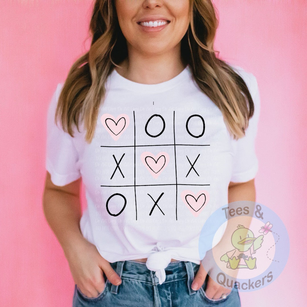 Valentine Tic Tac Toe XO