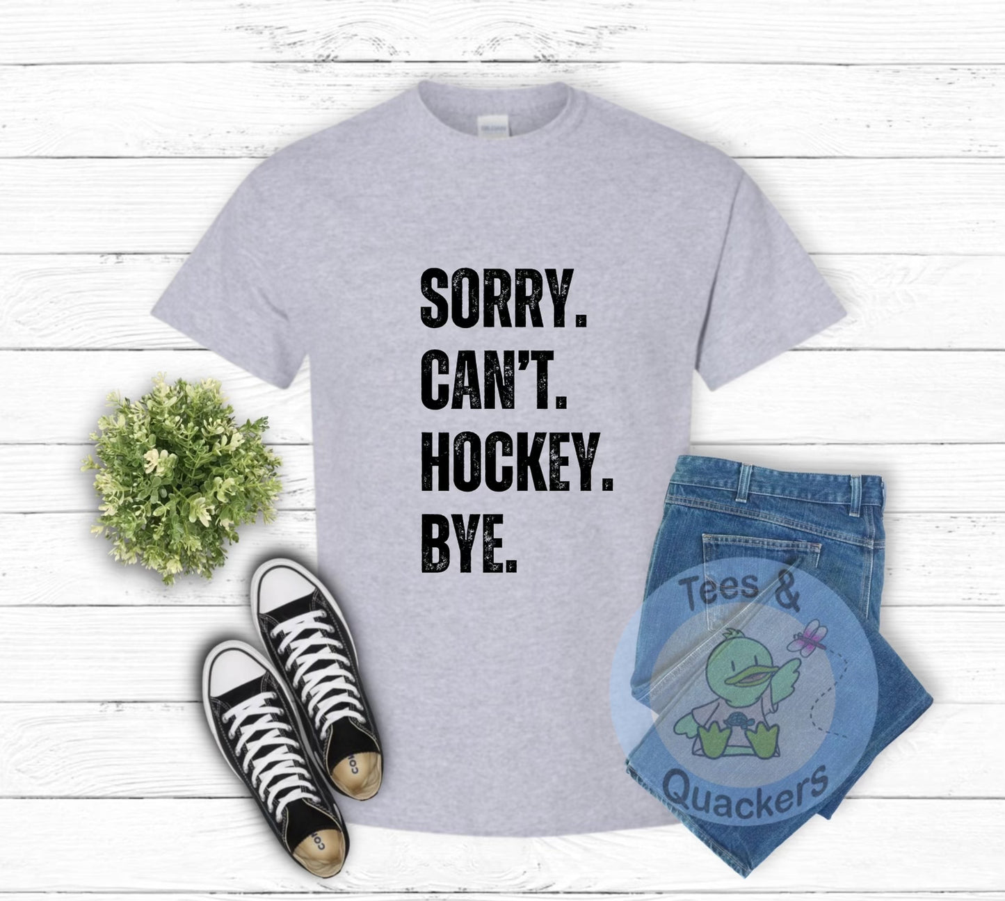 Sorry. Can't. Hockey. Bye.