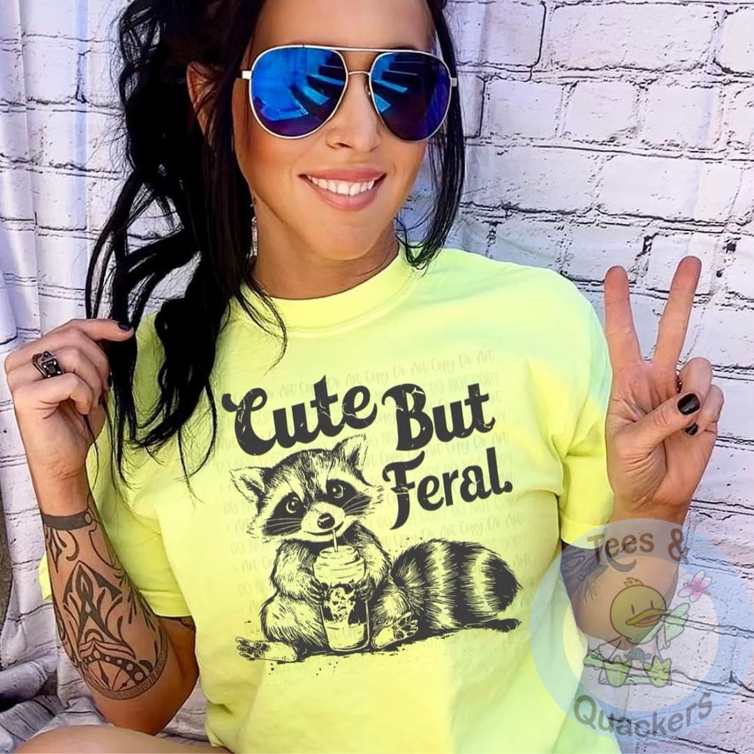 Feral but Cute ADULT t-shirt