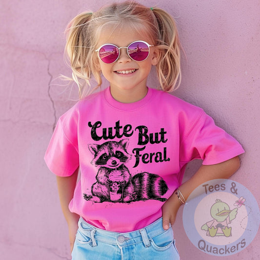 Feral but Cute YOUTH t-shirt