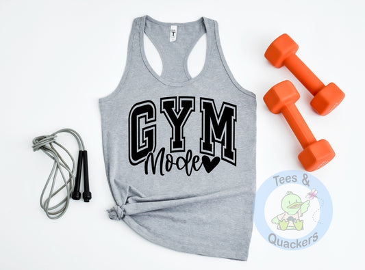 Gym Mode- Ladies tank top