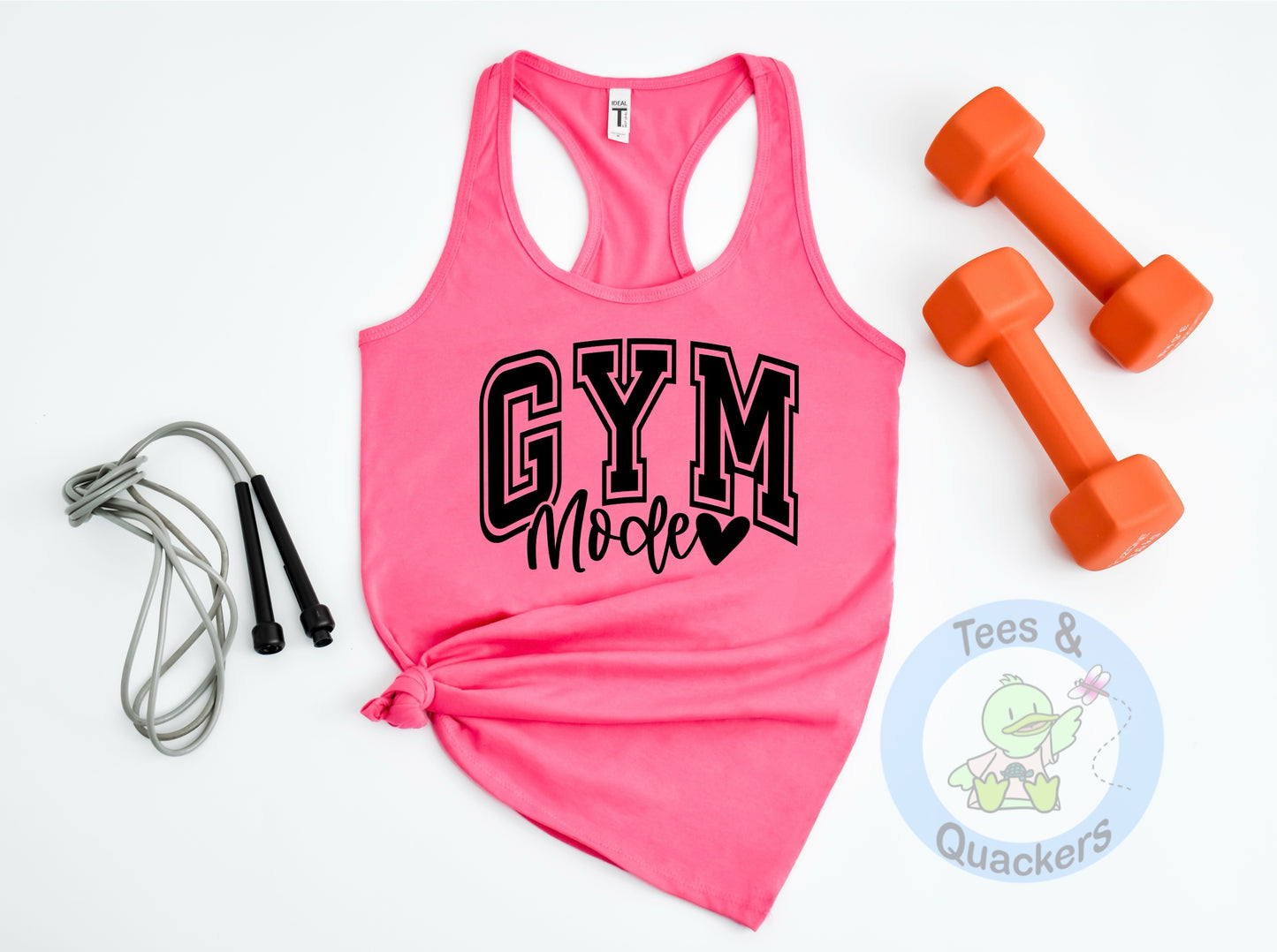 Gym Mode- Ladies tank top