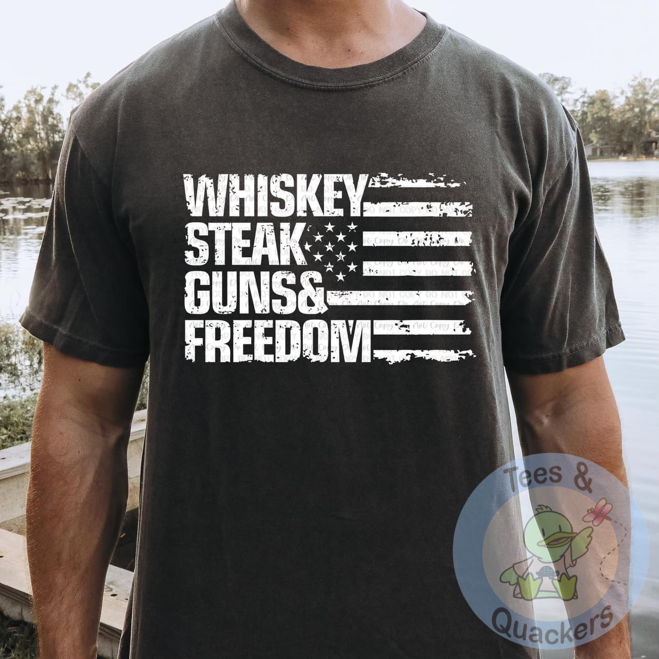 Whiskey Steak G*ns Freedom