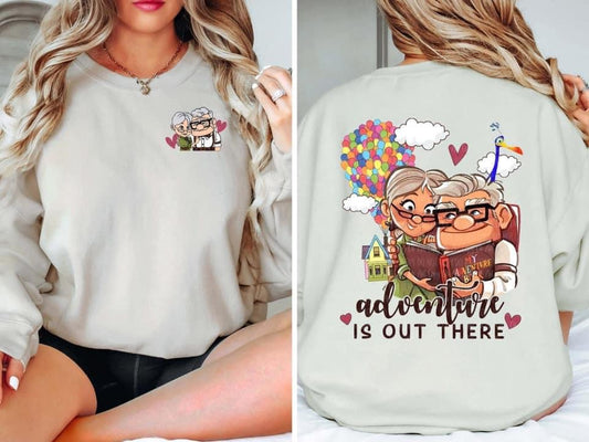 Adventure- crewneck sweatshirt