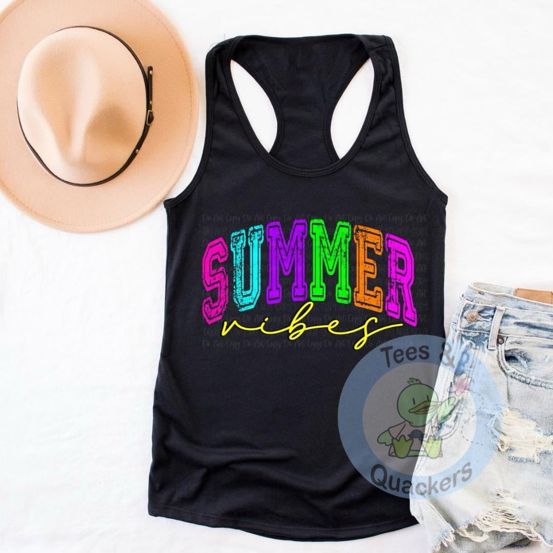 Summer Vibes- Ladies tank